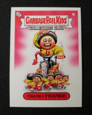 CRANKY FRANKIE Garbage Pail Kids 2021 Collector's Club 1a Topps