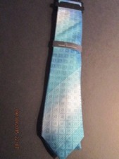 Men's Neck tie Marc Anthony Aqua New with tags