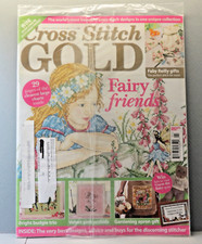 Cross Stitch Gold Magazine June 2012 Issue 30 Fairy Friends Patterns Sealed