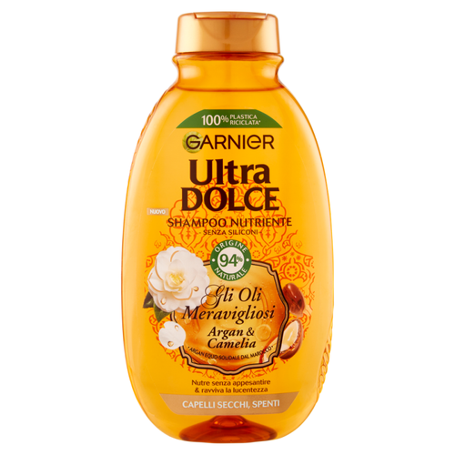 GARNIER Ultra Dolce Wonderful Shampoo - Dry & Dull Hair Shampoo 250 Ml ...