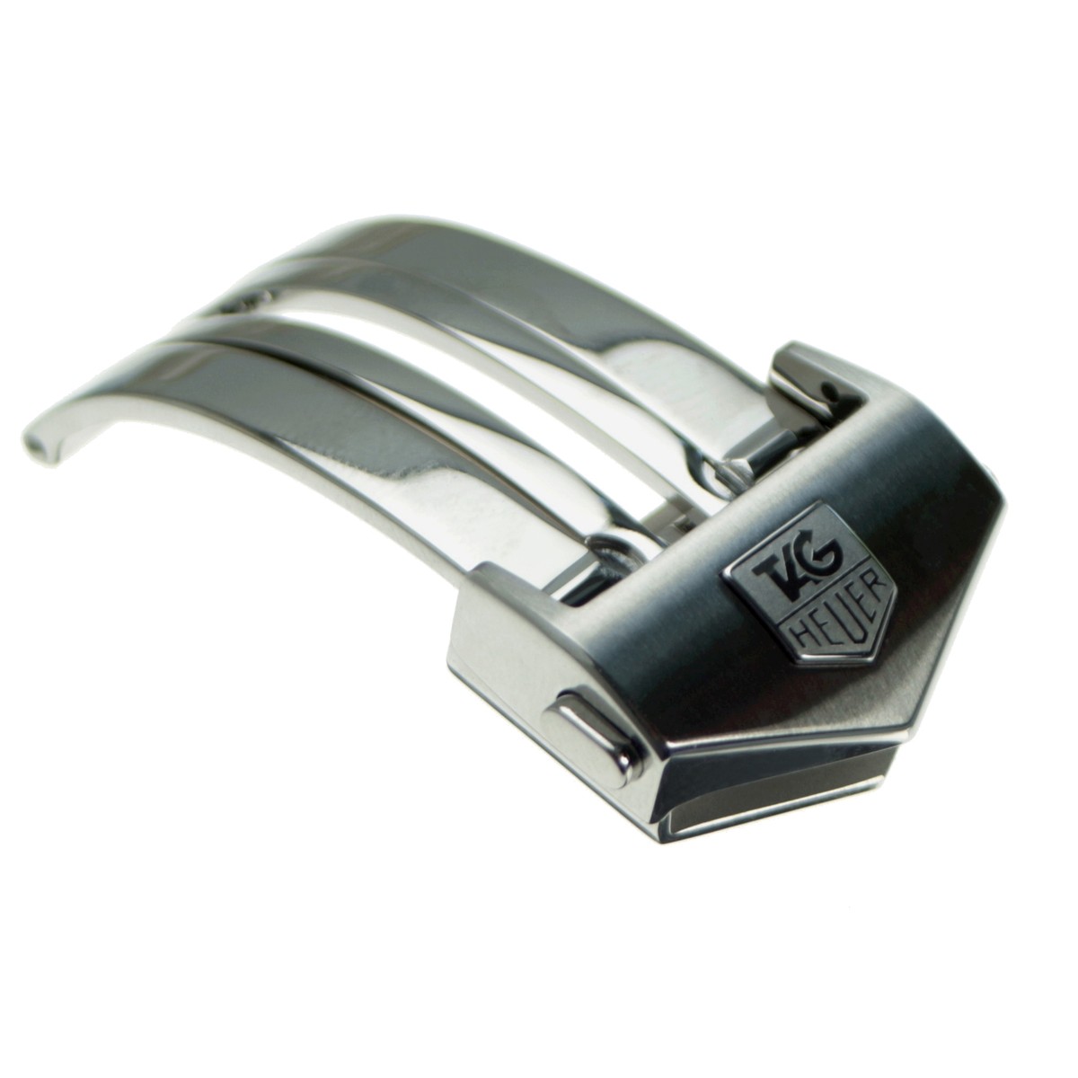 TAG Heuer deployant clasp steel brushed/polished 18mm for Monaco