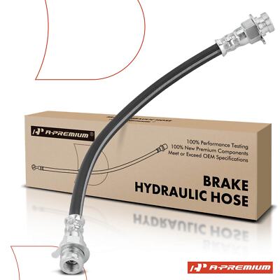 A-Premium Front L / R Brake Hydraulic Hose for Jeep CJ5 CJ5A CJ6 CJ6A Jeepster