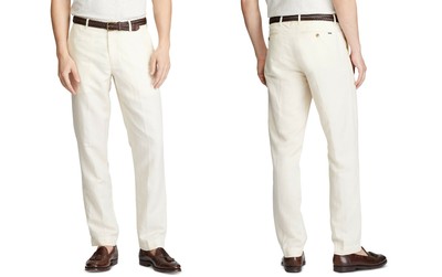polo linen pants
