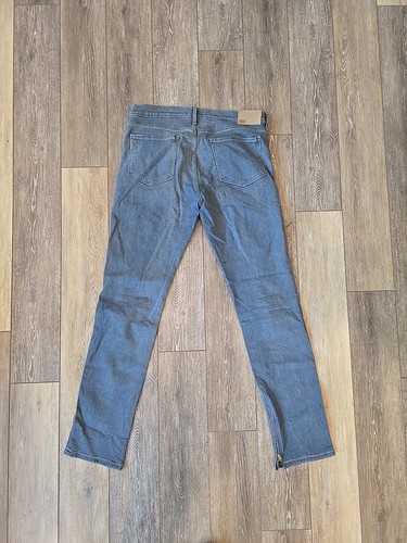 Paige Jeans Herren 34x34 Lennox Slim Tapered Medium Wash Denim Stretch weich Freizeit