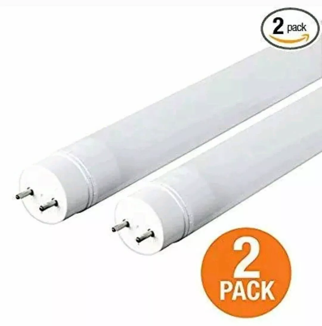 Feit electric 4ft led tubes on sale 2 pack t12 and t8 replacement