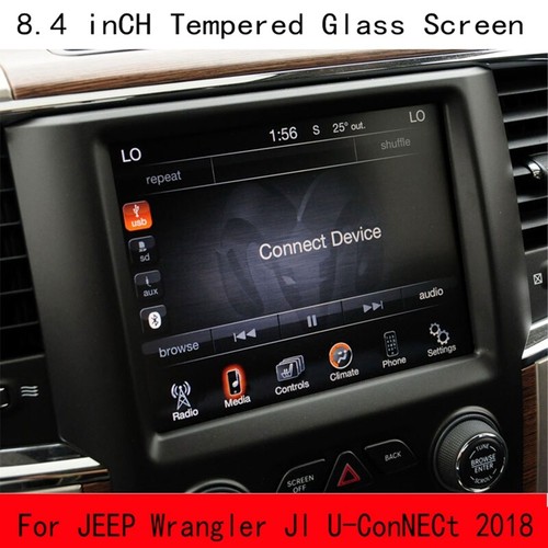 1X(Car 8.4 Inch Gps Screen Protector Foils for Jl UConnect 2018 T5W4