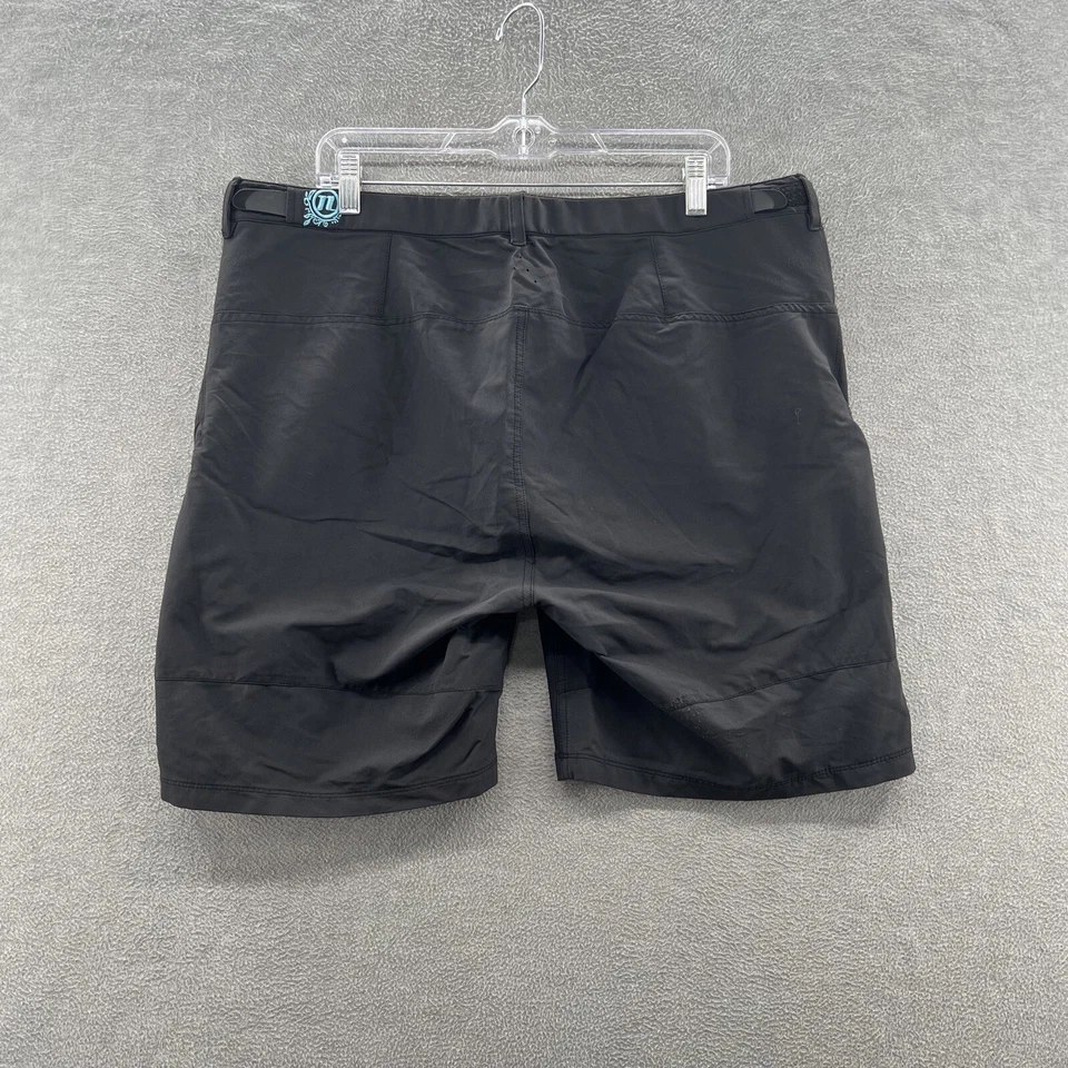 Novara Hombre Talla XL Negro Ajustable Cintura Cremallera Bolsillo Ciclismo Pantalones Cortos (Sin Almohadilla) Foto 2 de 2