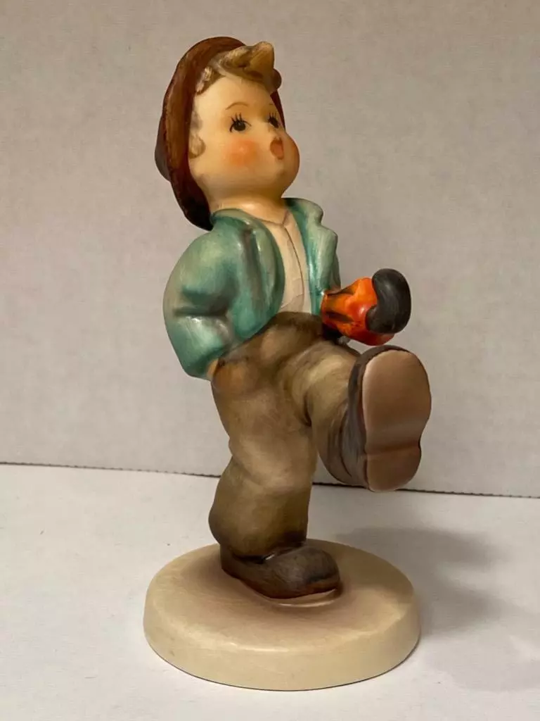 Hummel figurine boy with cheap umbrella