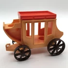 Vintage Fisher Price Little People Western Town Stagecoach Wagon Roof Toy Part