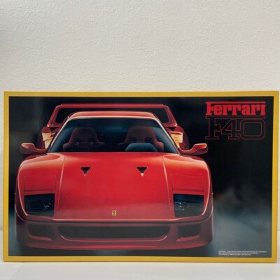 Fujimi Enthusiast 1/16 FERRARI F40 Plastic Model Kit Car Fujimi Enthusiast 1/16 FERRARI F40 Plastic Model Kit Car