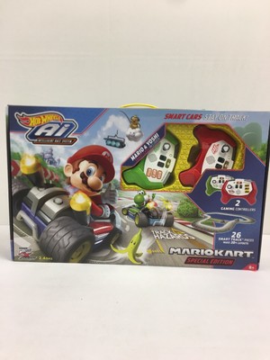 hot wheels ai mario kart bowser's castle track kit