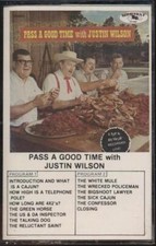 Justin Wilson - Pass A Good Time With (Cassette Tape) **BRAND NEW/STILL SEALED**
