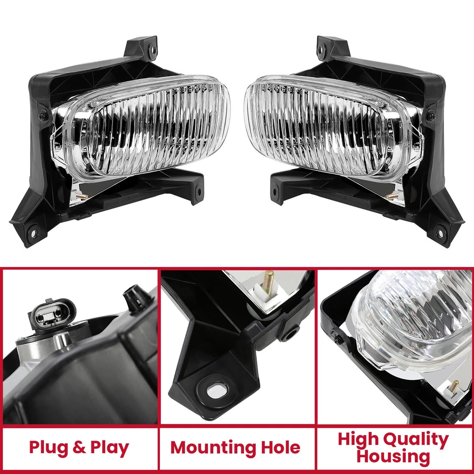 Luces antiniebla para Toyota Tundra 2000-2006 con parachoques de acero luces de conducción 812100C010 Foto 2 de 4