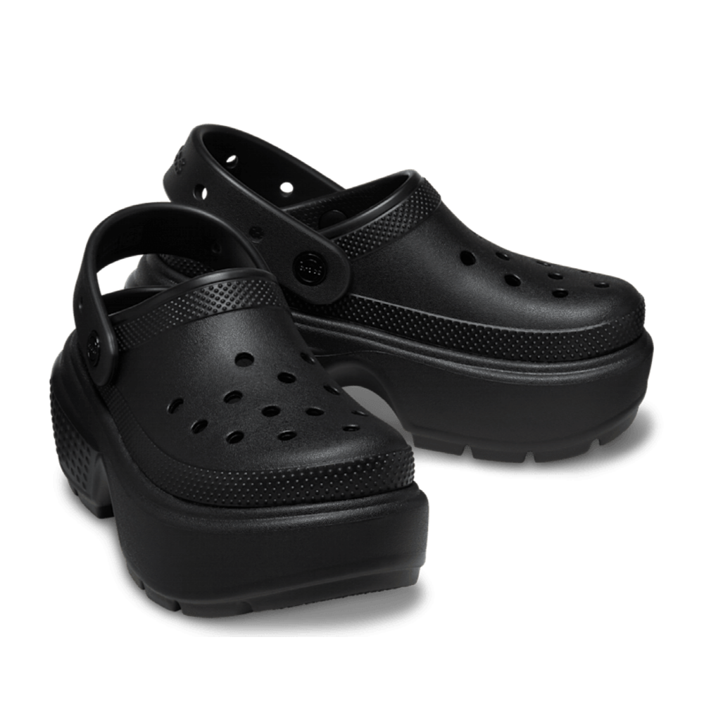 New CROCS Womens STOMP CLOG 209347-001 BLACK W 5 - 9 TAKSE | eBay