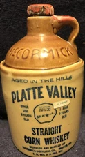 VTG McCORMICK PLATTE VALLEY Straight Corn Whiskey Jug 135-68 11-D16