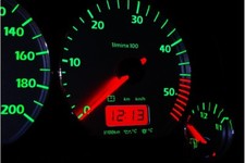 Volkswagen Vento / Jetta MK3 Design 6 glow gauge plasma dials tachoscheibe glow 