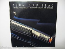 Cadillac 1986 DE Ville, Fleetwood, Fleetwood Seventy Five Limousine