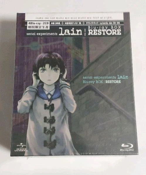 Serial Experiments Lain Blu-ray BOX RESTORE First Limited Edition