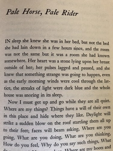 1939 Pale Horse, Pale Rider by Kathrine Anne Porter author of Ship of Fools - Picture 7 of 7