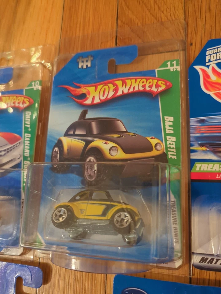 Lote De 5 Coches Camaro, Chevy '57, 3 Ventanas De Colección Hot Wheels Treasure Hunt Más Foto 3 de 4