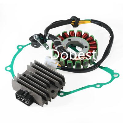 For Honda Stator Coil+Regulator+Gasket Fits CB125E 31120-KVCA01 STORM 125 GLH125