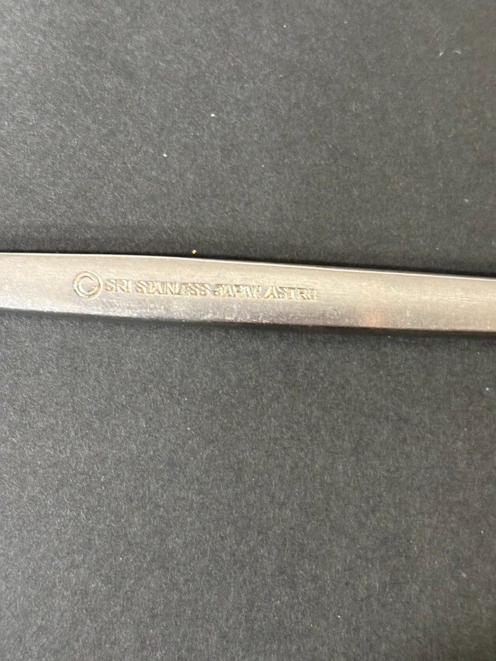 Vintage SRI Stanley Roberts Japan ASTRO MCM Flatware Stainless 20