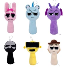 Sprunki Plush Toys Horror Game Sprunki Plushies Toys Stuffed Doll Kid Gifts