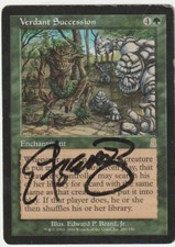 Odyssey  Verdant Succession   Signed by  Edward P. Beard Jr.