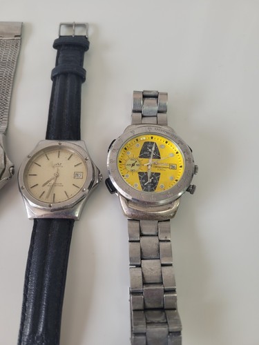 LOT OF 4 VINTAGE WATCH QUARTZ /JAZ /EDOX/ORIENT/PULSAR/ FOR PARTS REPAIR ONLY - Picture 22 of 24