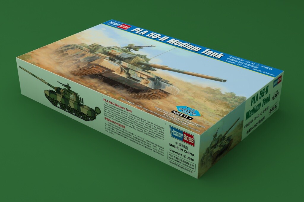HOBBYBOSS 84541 1/35 Scale PLA 59-D Medium Tank Model Kit | eBay