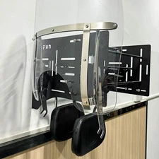 MOFUN Tour Pack Trunk Wall Mount, Luggage Rack, Storage Rack For Harley Touring