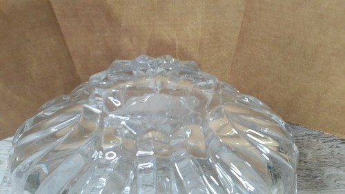 VTG Gorman Lead Crystal Tulip Shaped Bowl or Centerpiece 11x6x6 - Picture 3 of 3