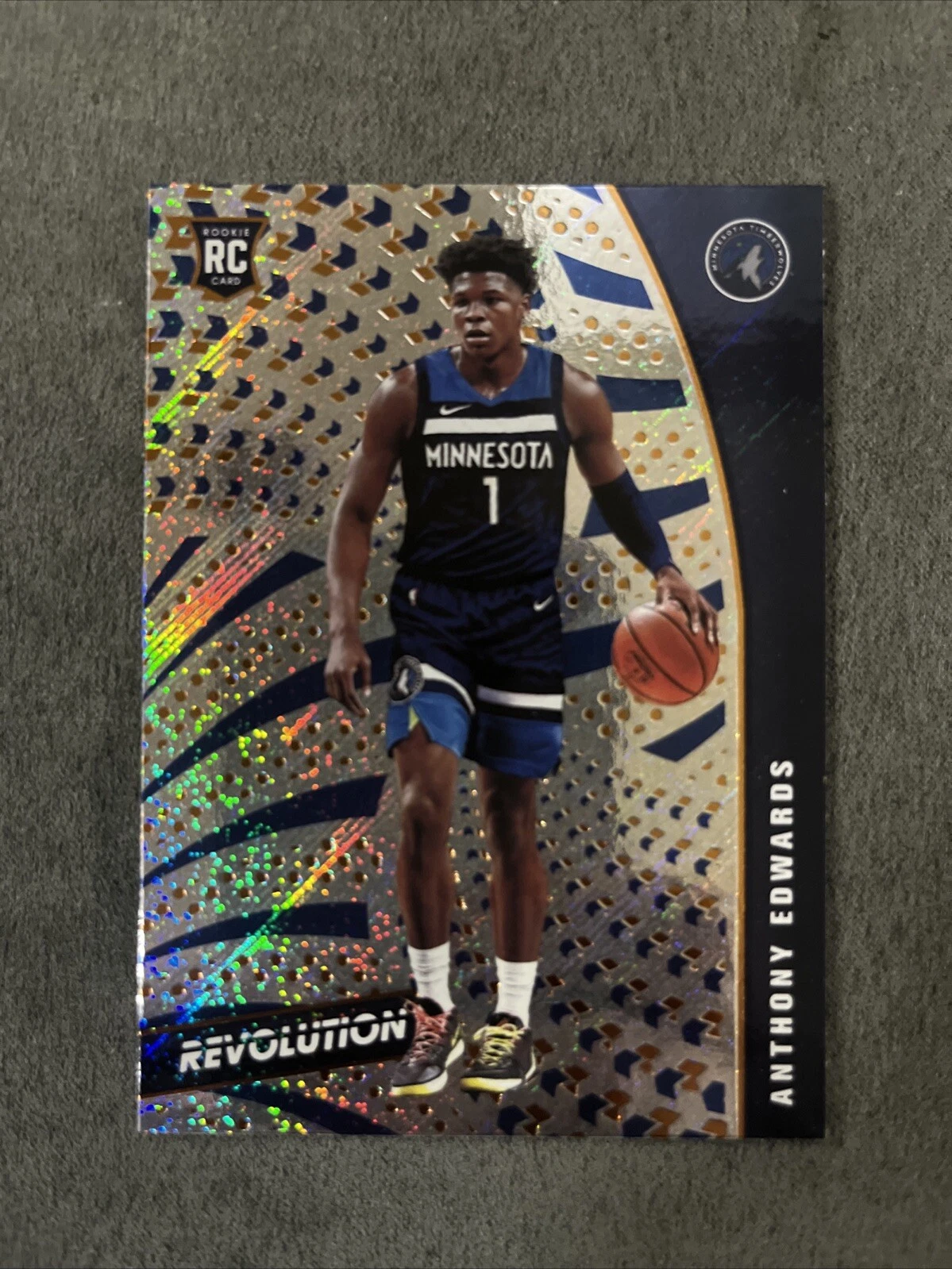 2020-21 Panini Revolution - Rookies Anthony Edwards #125 (RC)
