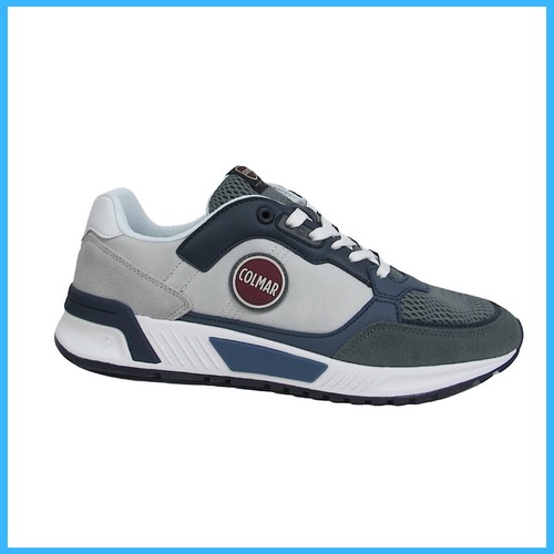 COLMAR scarpe sneaker uomo tessuto DALTON VICE 016 GRIGIO BLU estate 2021 |  eBay