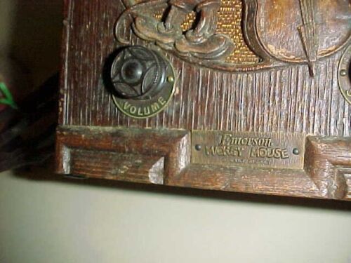 Radio de tubo MICKEY MOUSE Emerson de 1930 - SIROCO - enciende - 100 % ORIGINAL - Imagen 6 de 17
