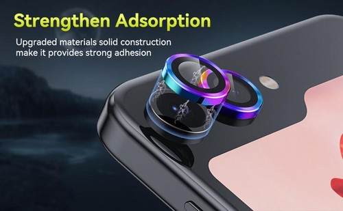 Ring For Samsung Galaxy Z Flip 6 5 Lens Protector Alloy Glass Metal Camera Film - Picture 9 of 24