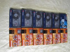 Lot 12 x CASSETTE FERRO FE FIRSTLINE 60 + SX D SUPER CHROME IEC H TYPE II