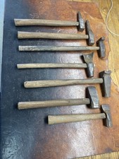 Vintage Blacksmith Primitive Hammer Lot Of 7 ...