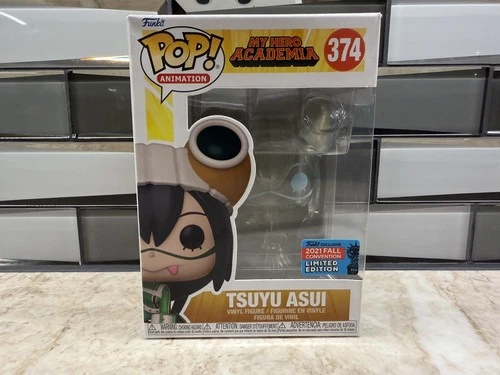 Funko Pop My Hero Academia Tsuyu Asui Camouflage 2021 Fall Convention Exclusive
