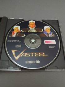 * Vasteel  (NEC TurboGrafx 16 CD TG16) With Map, No Slip Cover