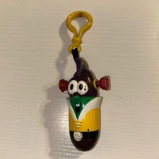 Fisher Price VeggieTales LARRY-BOY Talking Clip-On Hard to Find Larry Boy WORKS