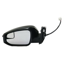 Side Mirror Left Driver Paintable Power Heated for Toyota RAV4 16 17-18