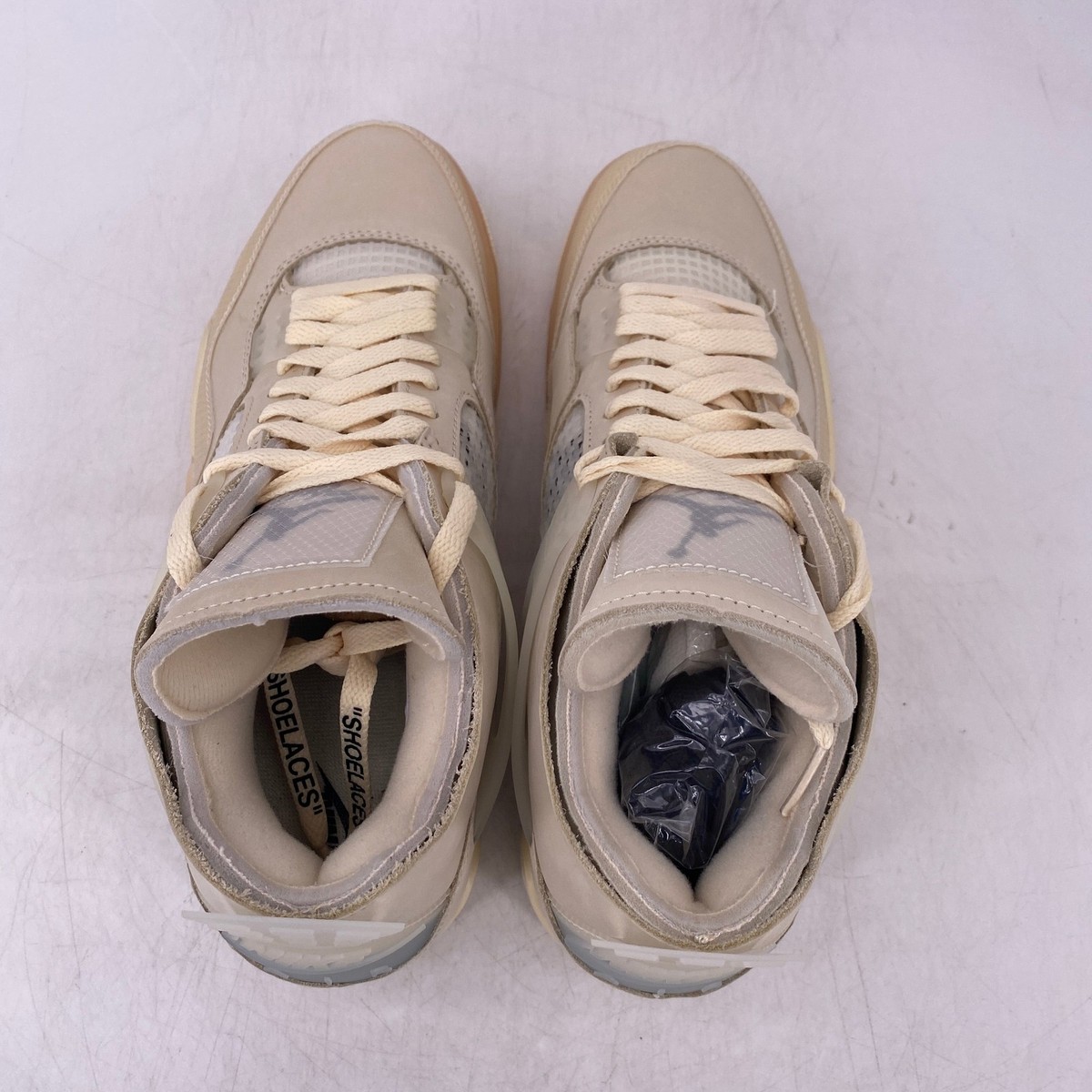 C*a様 NIKE×off➖White WMWS AIR JORDAN 4RET Size 12.5 - Jordan 4 SP x Off-White Mid Sail W for sale