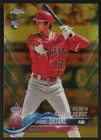 2018 Topps Chrome Update Gold Refractor #HMT32 Shohei Ohtani RC Rookie 1/50