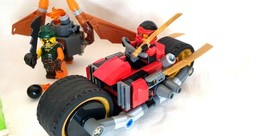 LEGO &reg; Ninjago 70600 ninja bike chase / ninja bike hunt incl. minifigures Kai Nya