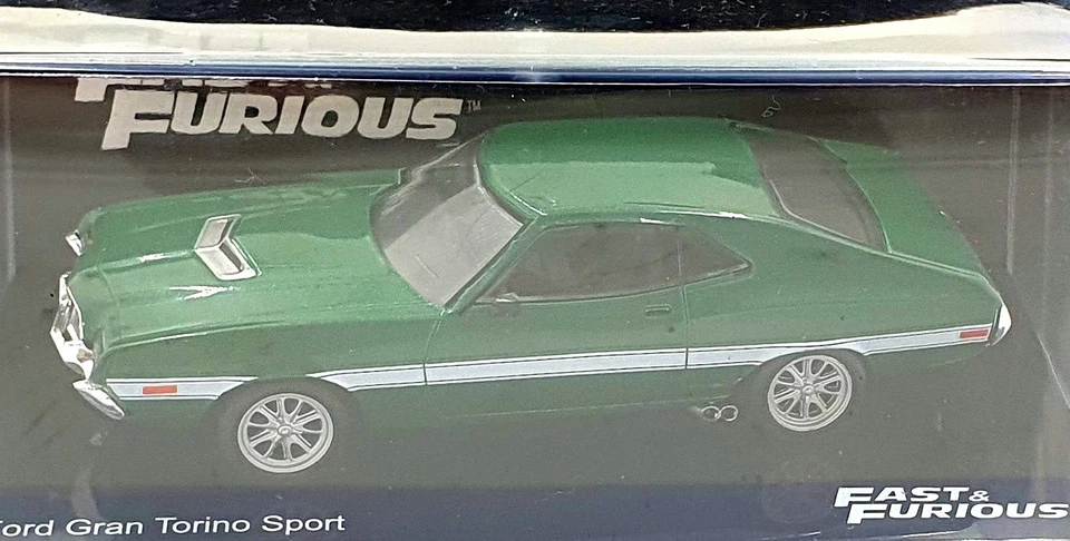 DeAgostini 1/43 Scale F220CMC052 Fast and Furious Ford Gran Torino Sport Green - Image 4 of 4