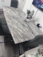 Marble Table! Not Even A Year Old Needs A Polish Or A Wax  