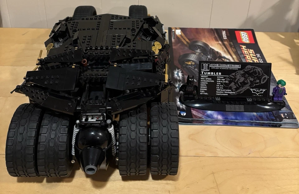 Lego DC Comics Batman El Caballero Oscuro Trilogía El Vaso 76023 ¡100% Completo! Foto 3 de 4