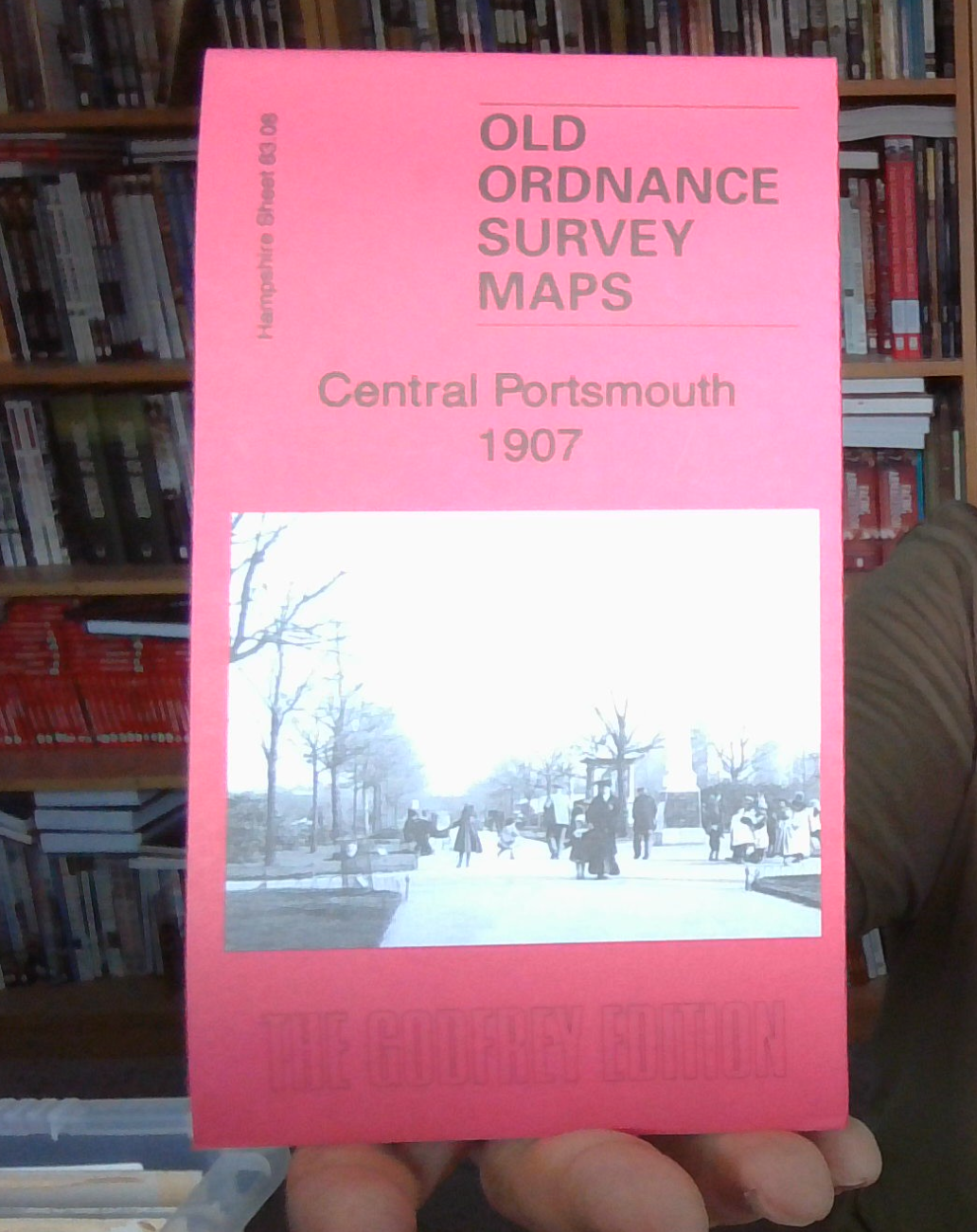 Central Portsmouth 1907: Hampshire Sheet 83.08 by Alan Godfrey (Sheet map, 2017)