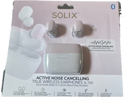 Solix Wireless Earphones/5,3 Bluetooth/10m Empfang/450mAh/30H Mit Ladestation/